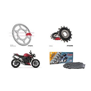 Kit transmissão Triumph 765 Street Triple R / S (23~ )