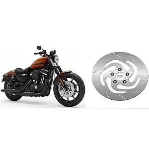 Disco de Freio dianteiro NG Brake (Aço Inox) Harley-Davidson Sportster 883/1200 Ref: 0740 - Ano 2020 - Lado Direito