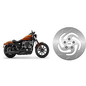 Disco de Freio dianteiro NG Brake (Aço Inox) Harley-Davidson Sportster 883/1200 - Ano 2020 - Lado Esquerdo - REF:0739