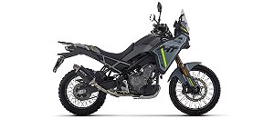 Ponteira Arrow Indy Race Evo end cap inóx - CF Moto Ibex 450 26' ~