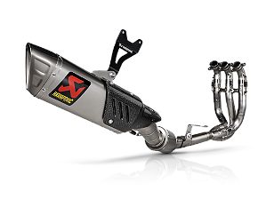 Escapamento Akrapovic full titânio - Triumph Street Triple 765 25 ~