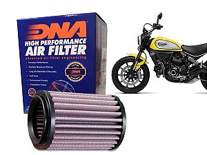 FILTRO DE AR ESPORTIVO DNA DUCATI SCRAMBLER  800 (2015-20)