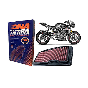 Filtro de ar esportivo DNA Triumph Street Triple 765 (17~)