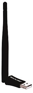 Adaptador Multilaser Wireless 150 Mbps High Power c/ Antena