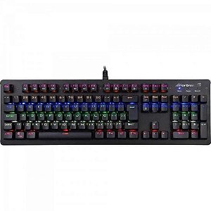 Teclado Gamer Mecânico K5 RGB Preto FORTREK