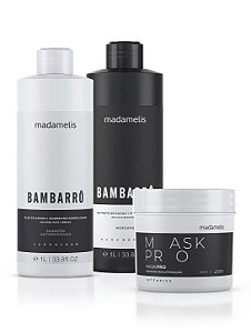 KIT BAMBARRÔ 1L + BRINDE MASK PRO 250G MADAMELIS