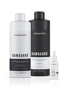 KIT BAMBARRÔ 1L + AD PRO 100 30ML MADAMELIS
