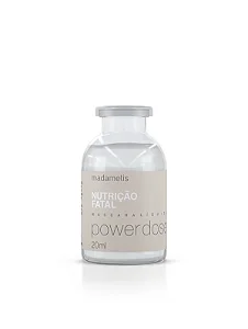 AMPOLA MADAMELIS NUTRIÇÃO FATAL MÁSCARA LÍQUIDA POWER DOSE 20ML