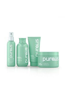 Kit Completo Cachos e Ondulados Pure Us 100ml