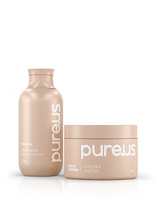 Shampoo e Máscara Reconstrutor Renova Pure Us 100ml