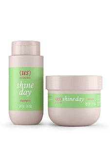 SHAMPOO + MÁSCARA SHINE DAY US 200ML