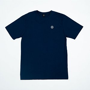 Camiseta Street A - Logo - Azul Marinho