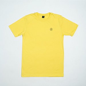 Camiseta Street A - Logo - Amarelo