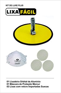 Kit Plus Lixa Fácil (com Lixas para Gesso)