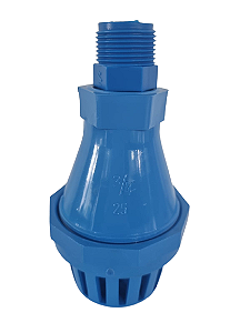 Válvula Sucção Poço 3/4 Azul Com Filtro + Adaptador - Cipla