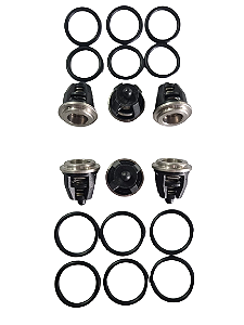 Kit Valvula Comet Lavadora de Alta Pressão 5025002500 Original