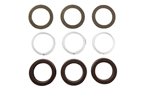 Jogo Vedação 20mm Baixa Pressão Lavadora Compatível HD/HDS-12/15 Pistão 20mm  Karcher
