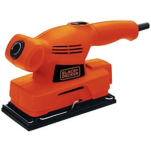 Lixadeira Orbital 135W - 1/3 c/ velocidade Variável 127v Black & Decker