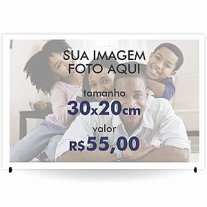 Azulejo Personalizado com Foto ou Imagem de seu Jeito 30x20cm