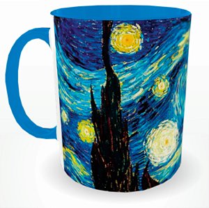Caneca Personalizada A Noite Estrelada de Van Gogh