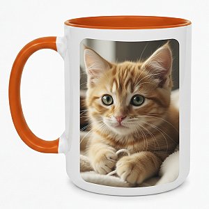 Caneca Personalizada Laranja