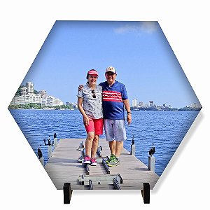 Azulejo 20x23 Hexagonal  Personalizado com Foto ou Imagem de seu Jeito