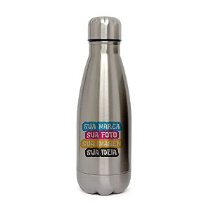 Garrafa Térmica Inox 350ml Personalizada