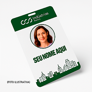 Impressão de Crachá Personalizado