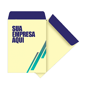 Impressão de 500 Envelopes Saco  (24x34cm)
