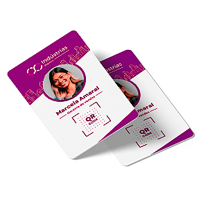 5 Impressões de Crachás Personalizado