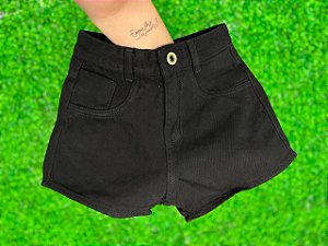 Short Jeans Preto