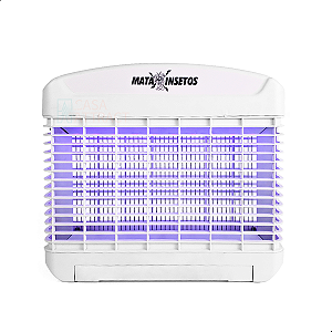 Mata Inseto Armadilha Maruim Repelente Luz De Led Uv Sala