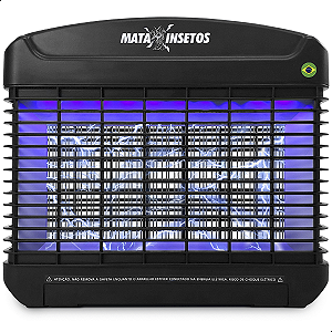 Mosquiteiro Armadilha De Choque Em Luz Uv Led Maruim Zika
