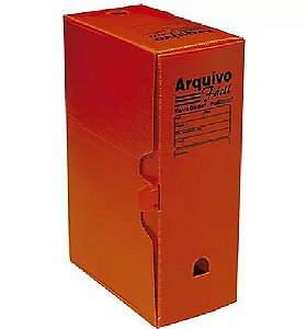 Arquivo Morto Polionda Oficio 360x130x240mm Vermelho