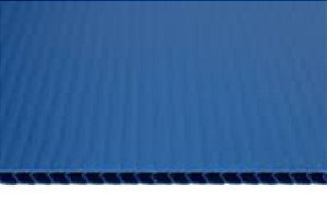 Chapa polionda azul - 1500 x 2100 x 3 mm -500 G/M2