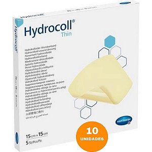 Curativo Hydrocoll Thin 15x15 cm  un - Caixa C/ 10 un -  Hartmann