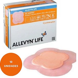 Curativo Allevyn Life 15,4x15,4cm - Caixa C/ 10un - Smith and Nephew