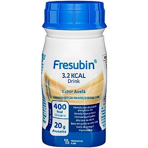 Fresubin 3.2 Kcal drink avelã 125ml pack c/ 4un.