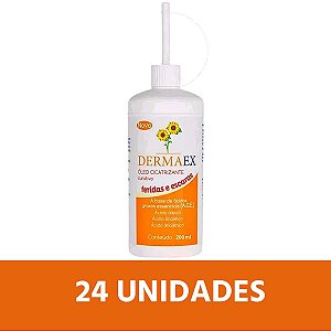 Óleo Cicatrizante Dermaex 200ml - Caixa c/ 24 unid. -  Nutriex