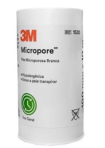 Fita Micropore 100mmx10m Branca - 3M