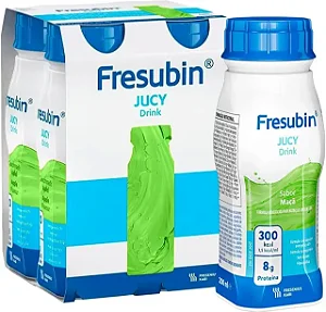 Fresubin Jucy Drink Maça Kit Com 4 / 200ml - Fresenius