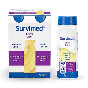 Survimed OPD 1.0 KCAL Drink Baunilha Kit Com 4 / 200ml-Fresenius