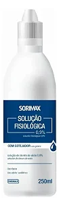 Solução Fisiológica 0,9% 250ml - Sorimax VENCIMENTO 30/04/2026
