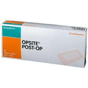 Curativo Estéril Opsite Post op Visible 25X10 cm -CADA UNIDADE - Smith and Nephew