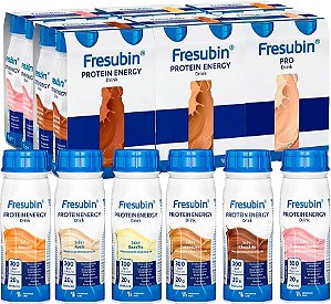 Fresubin Protein Energy Dink 200ml Com 24 Unidades Sabores Variados