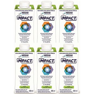 Impact  200ml Torta de limão - Kit com 6 unidades
