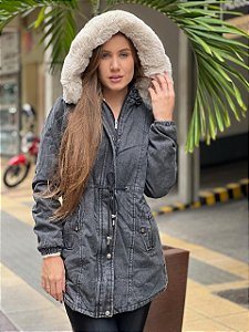 PARKA JEANS BLACK