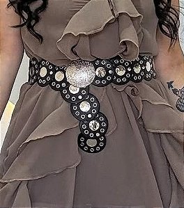 CINTO BOHO PRETO