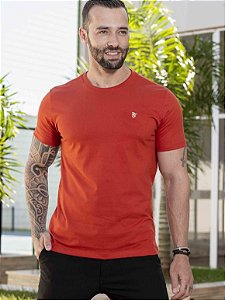 Camiseta Distrito Terracota Longline