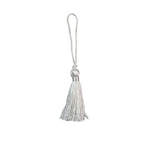 Tassel Branco 6cm c/ 10 unidades F208954